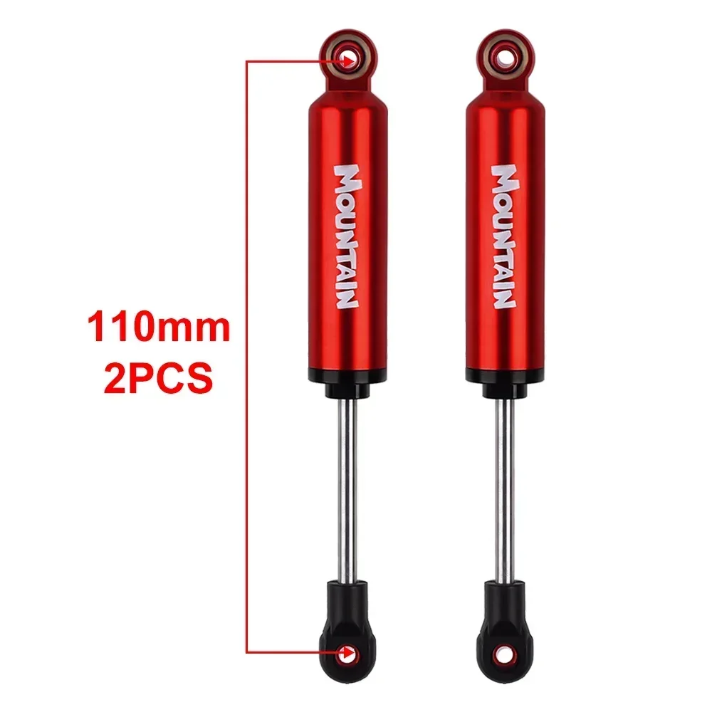 INJORA Ingebouwde Lente Schokdemper 90/100/110/120mm Demper Voor 1/10 RC Crawler auto Axiale SCX10 90046 Capra Redcat Gen8