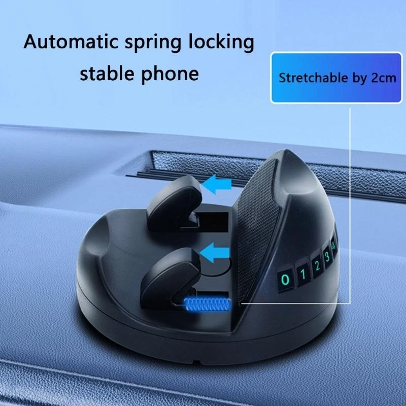 B2EF Автофон держатель телефона вращающегося мониторинга подставка для монтажной панели с парковкой номерной номер