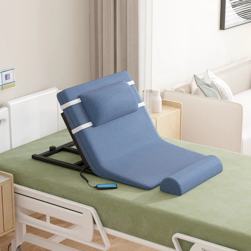 Electric Bed Assist Lift for Elderly Adjustable Backrest Recliner Home Hospital Non-slip Bed Raiser Mobility Aid for Patients