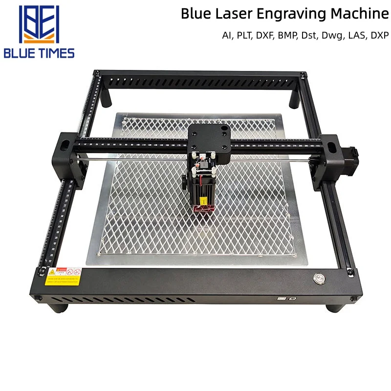Bluetimes Pro Laser Engraver With Wifi Offline Control 80W Laser Engraving Cutting Machine 445±5nm Blue Light Cnc Machine