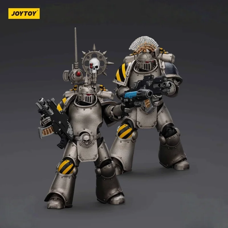 [AUF LAGER] JOYTOY Warhammer 30K 1/18 Action-figuren lron Warriors MKlll Taktische 2PCS Anime Militär Modell