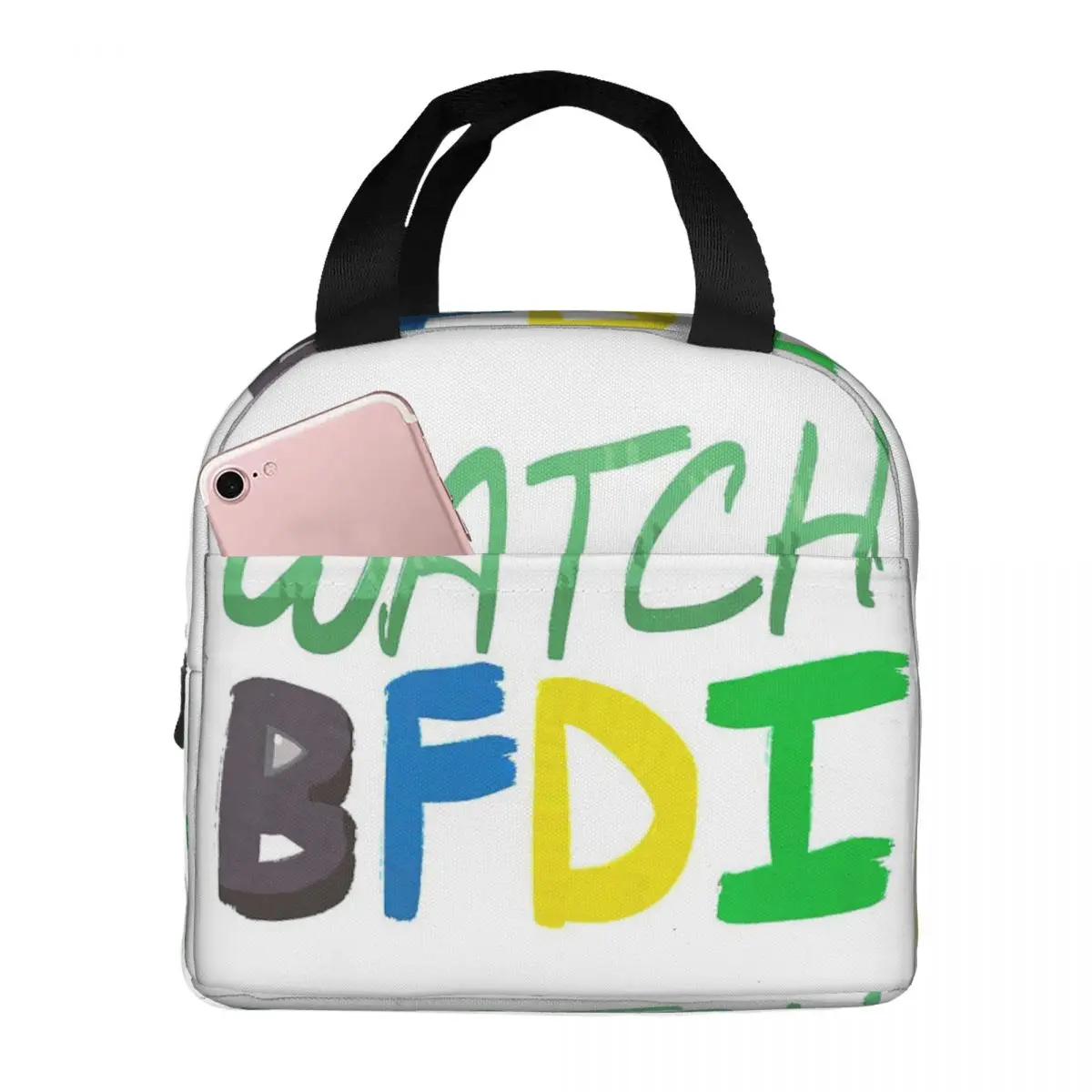 Watch BFDI Lunch Bags Insulated Bento Box Portable Lunch Tote Leakproof Picnic Bags Cooler Thermal Bag for Woman Kids Work