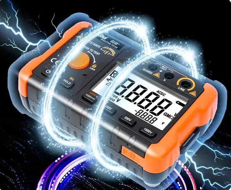 Victr  60B+ Digit nsulation Resistance Tester Best Sell High-definition LCD Screen 5000 Words Display clear Handwriting