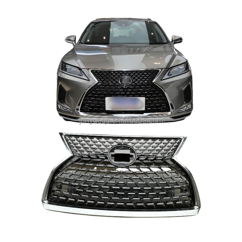 

Used Front Center Grid for Lexus 2019-2021 RX300 RX450H Electroplating Bright Frame Grid Upper and Lower Decoration Strips