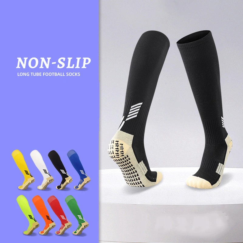 

Children's Football Sock Dispensing Towel At The Bottom Sports Socks Students knee-high Stockings Antiskid knee-high Socks