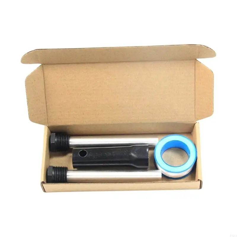Magnesium Anodes 1/2NPT Thread Standard Comes with Special Removal Socket for Recreational Vehicle Hot Water