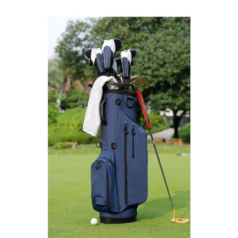

Портативная высококачественная стильная сумка для гольфа, легкая портативная версия, подходит для полного набора клюшек, высокоэффективная защитная клюшка