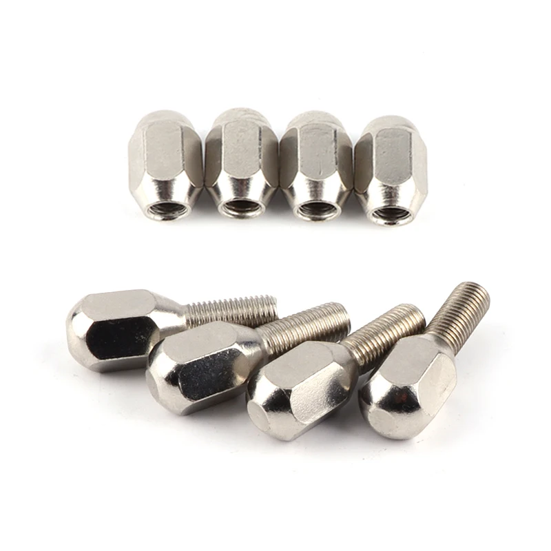 

M10x1.25 Hexagon Nuts Bolt Screws For ATV Buggy UTV Quad Go Kart Vehicle Moto Motobike Wheel Hub Parts