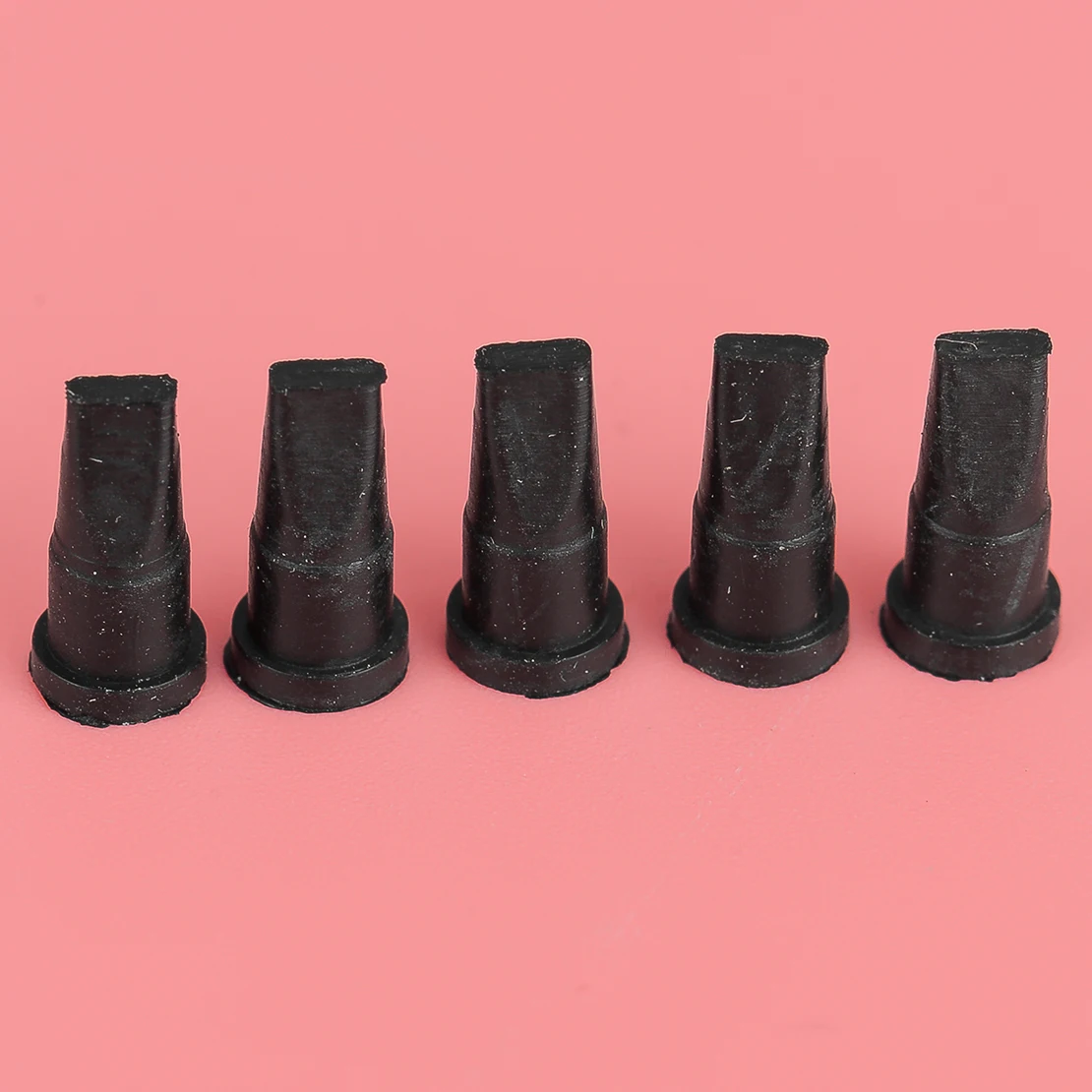 

50020153 5Pcs Black Rubber Fuel Tank Ventilation Valve Breather Fit for Stihl 017 MS170 018 MS180