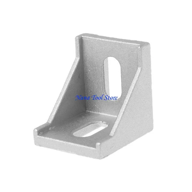 

31GJ 10pcs 4040 Fasten Fitting 40x40 L Connector Aluminum Corner Bracket Joint