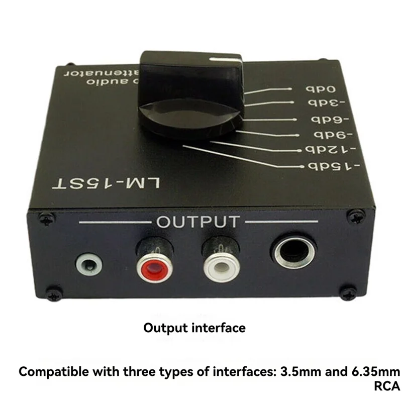 B49C Audio Passive Attenuator High Low Level Converter Line Output Signal Sound Card, Speaker, Microphone, Mic Port - Image 3