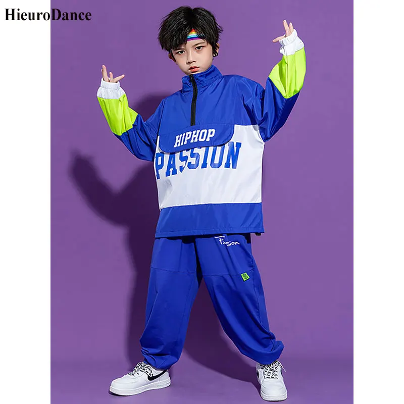 Jungen Hip Hop Kostüme Mädchen Tank Cargo Hose Outfits Kind Jogger Street Dance Kinder Streetwear Mädchen Sport Tragen Mädchen Tanz Kostüm