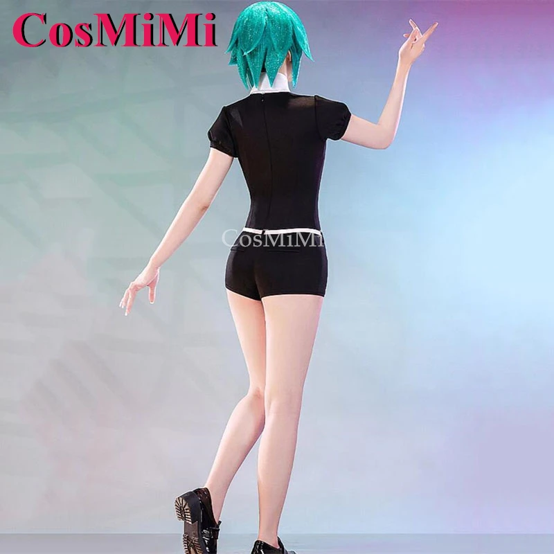 كوزميمي أنيمي لاند من أزياء فسفوفيليت اللامع ، زي أسود ، حفلة كرنفال ، ملابس لعب الأدوار ، في الموضة