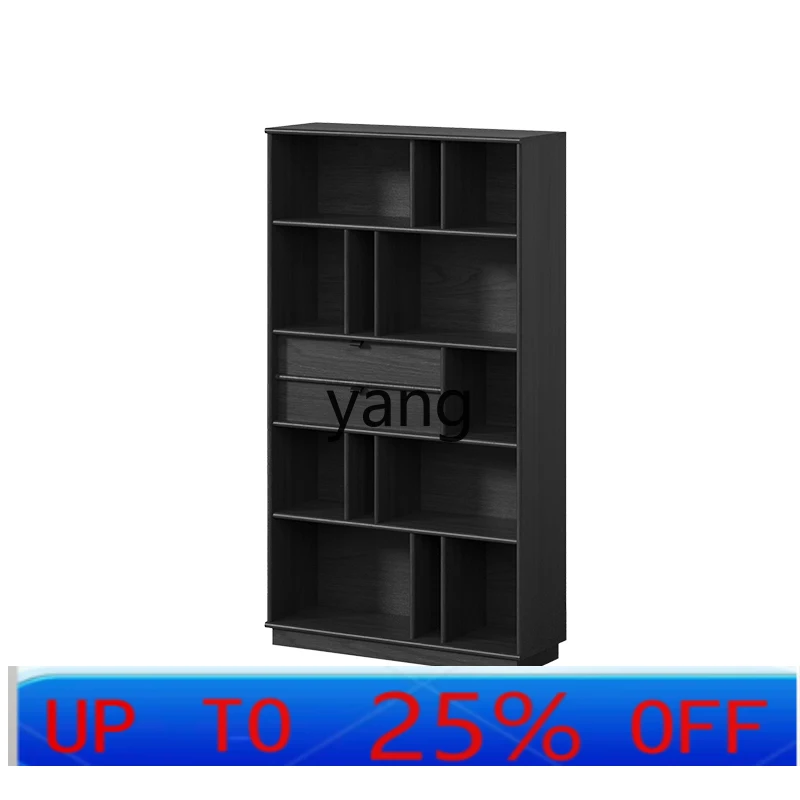 

LMM Locker Integrated Solid Wood Multifunctional Wall Bookshelf Floor Shelf