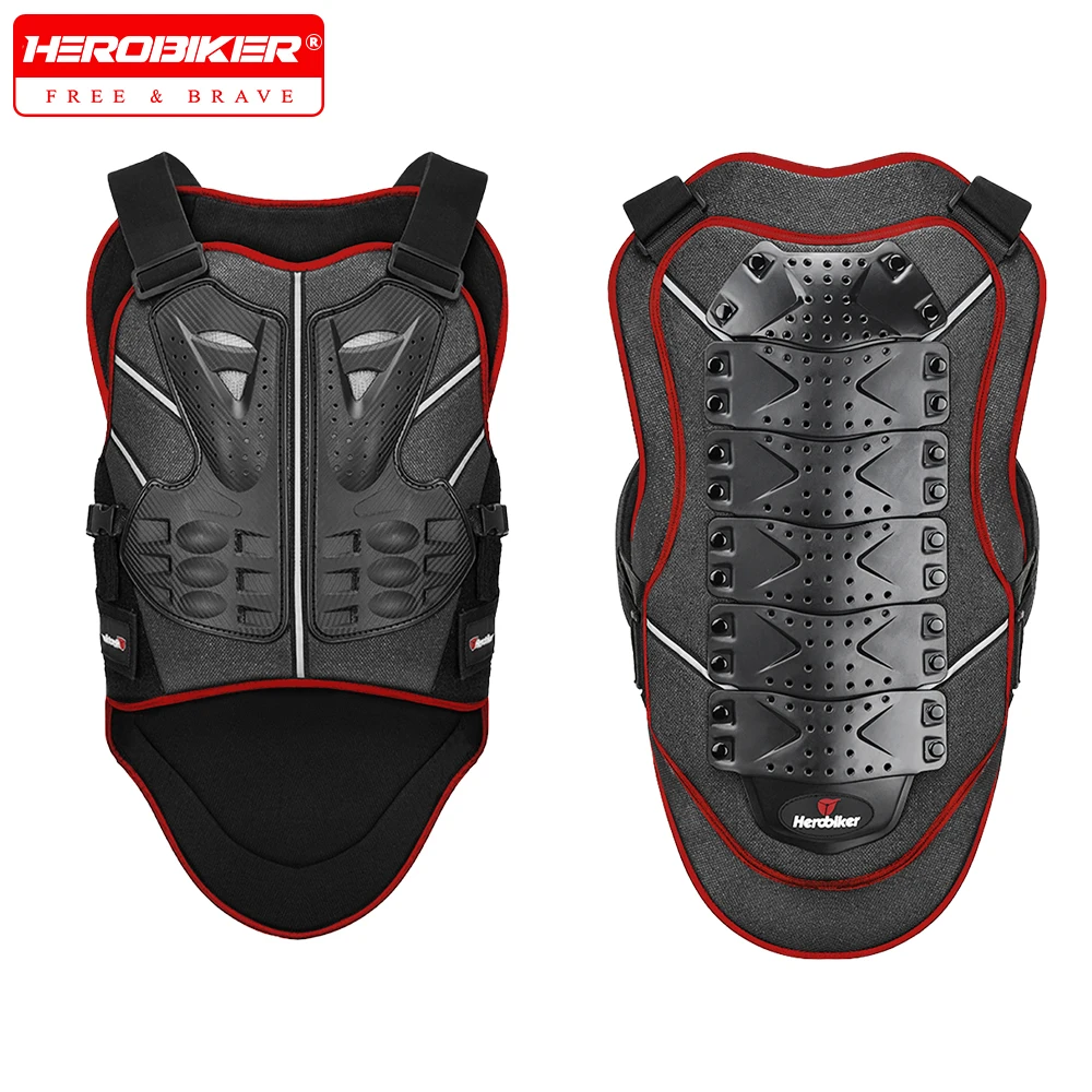 

Motorbike Riding Armor Motorcycle Armor Protection Black Chest And Back Protection Vest Motocross Cycling Protection For Adult