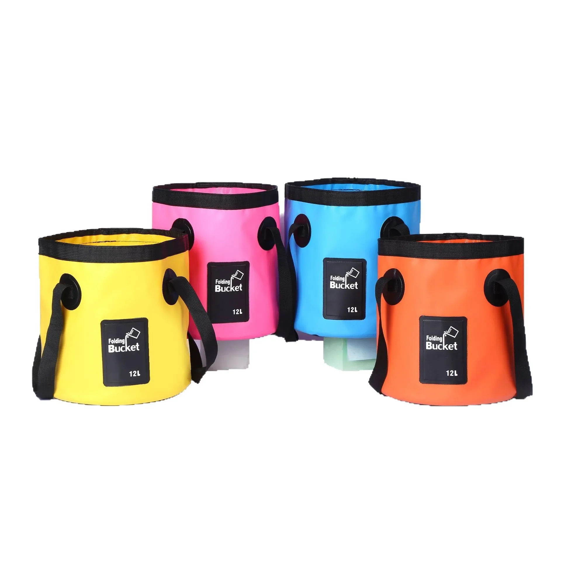C 2026 20L Folding Bucket Portable Outdoor Travel Foldable Water Bucket Washing Bag Car Wash Bucket Multifunction for Camping