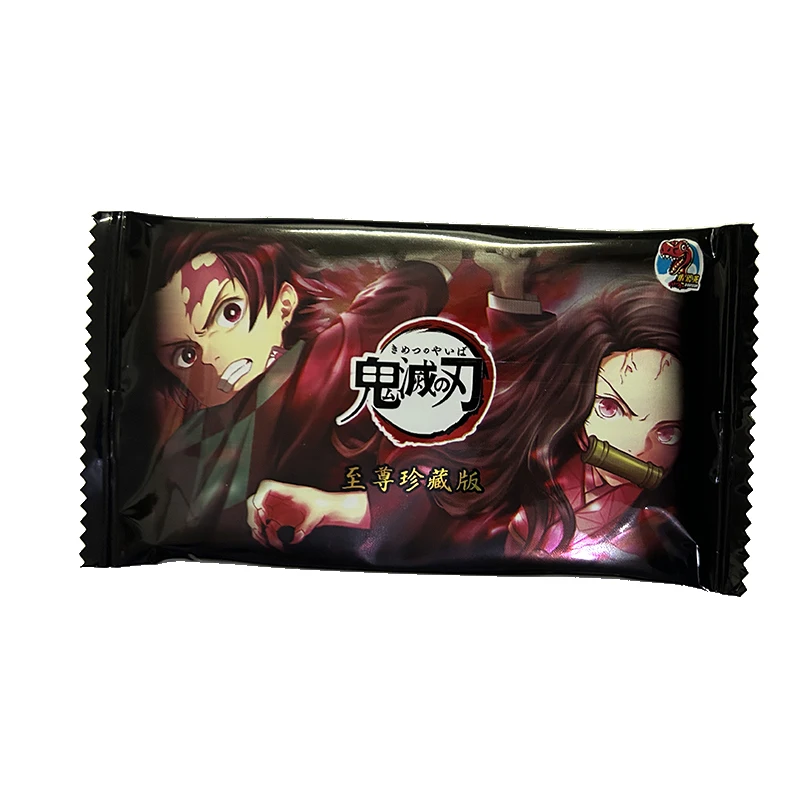 Demon Slayer Tin Booster Box Kimetsu No Yaiba Anime Figure Trading Game TCG CCG Cards GM-SC-0120 Child Kids Toy Gift