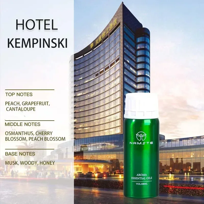 NAMSTE 100ML Hotel Essential Oil Air Freshener Diffuser Refill Air Purifier Electric Aromatic Oils Perfume Oil For Room Offices