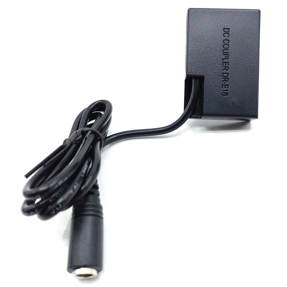 LP-E17 Dummy Battery DR-E18 DC Coupler fit ACK-E18 Power Adapter For Canon EOS 9000D 8000D 850D 800D 750D 200DII RP Kiss X10 X9i