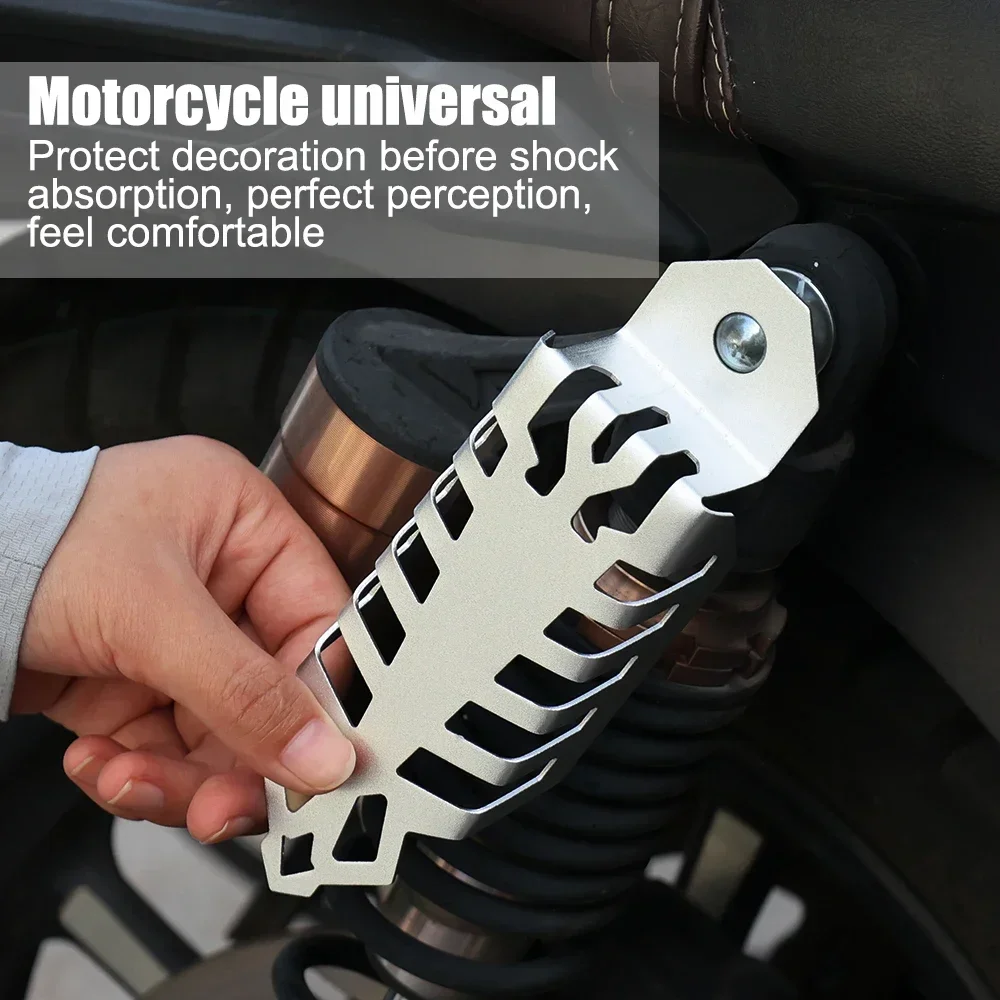 Motorcycle Shock Absorber Protective Cover Front Fork Decor Cover Motorcycle Off Road Shock Absorber Modification Accessories