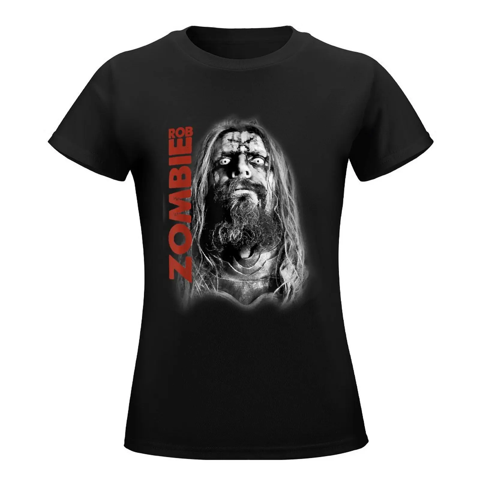 Cool Graphic Gift Animals Rob Zombie Face Unmasked Cute Gift T-Shirt summer top new edition t-shirt dress for Women graphic