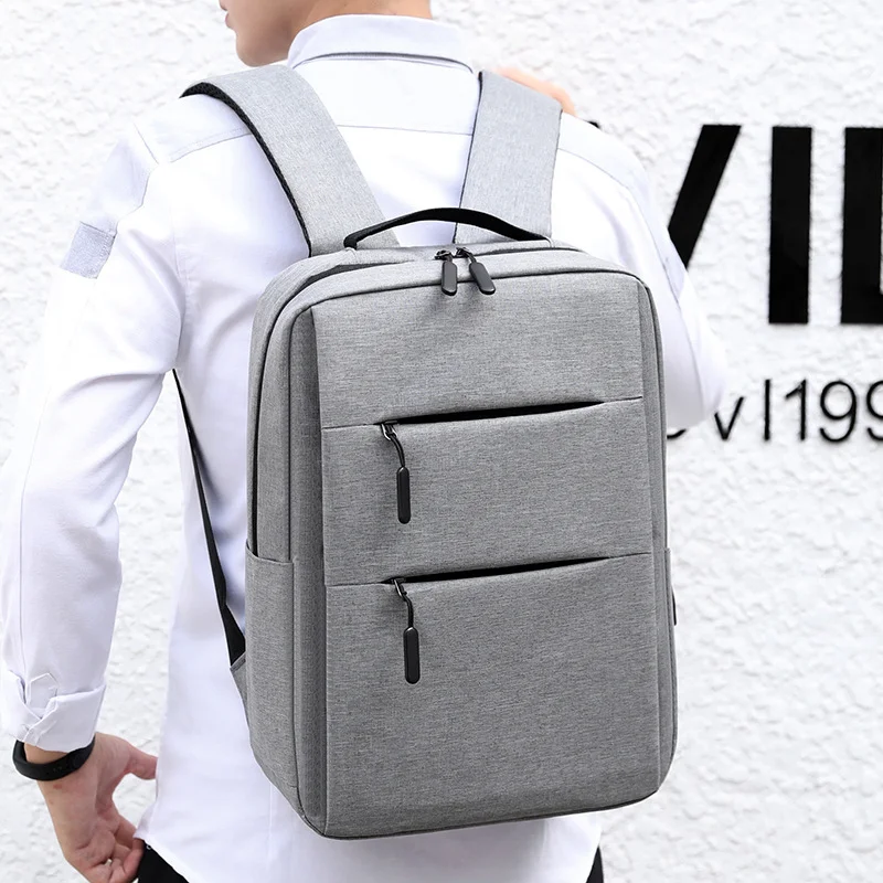15.6inch Business Travel Laptop Backpack for Men Women Anti-Theft Rucksack Casual Daypack for Work Multi Layer Zipped Bag