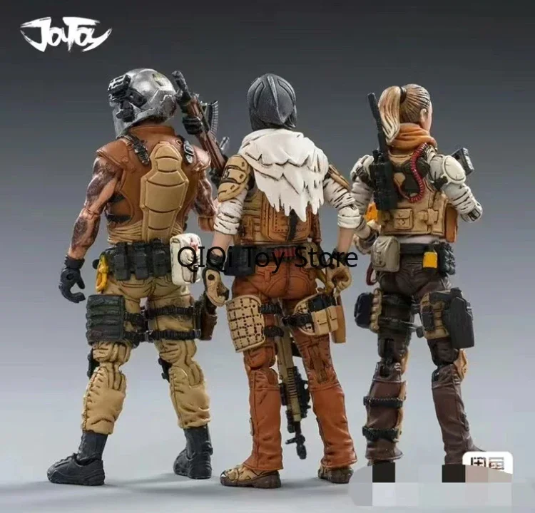 Em estoque JOYTOY Dark Source 3,75 polegadas Wild Dust Hunter Trio Wild Dust Squad, Wild Hunter, 1/18, Soldado