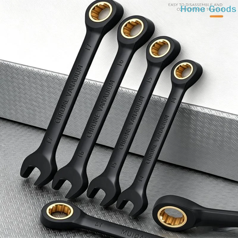 preferred8-19mm Universal Torx Wrench Adjustable Torque Ratchet Spanner for Bicycle Motorcycle Car Repair Tools Mechanical Tool