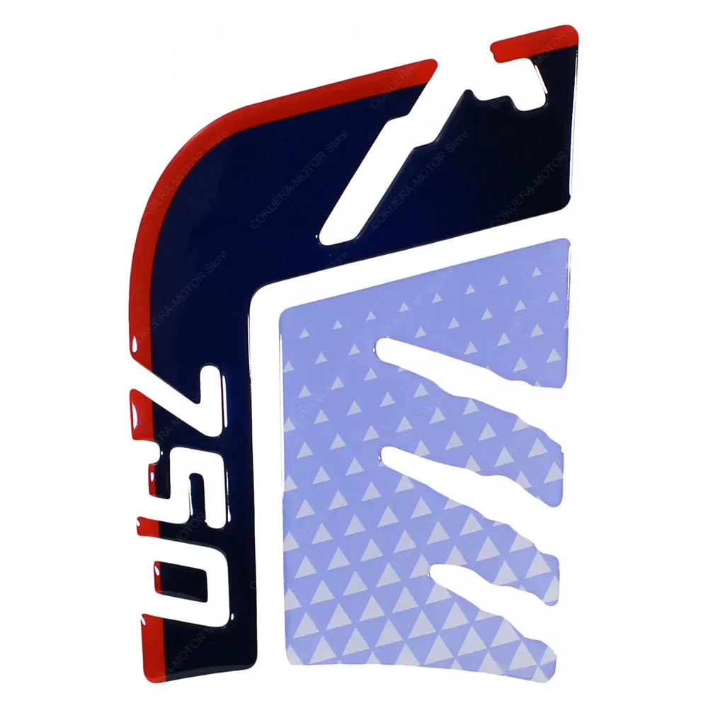 

Transalp XL750 2023 Motorcycle Tank Pad Sticker 3D Epoxy Resin Protective Sticker Middle For XL750 Transalp 2023 Decal sticker
