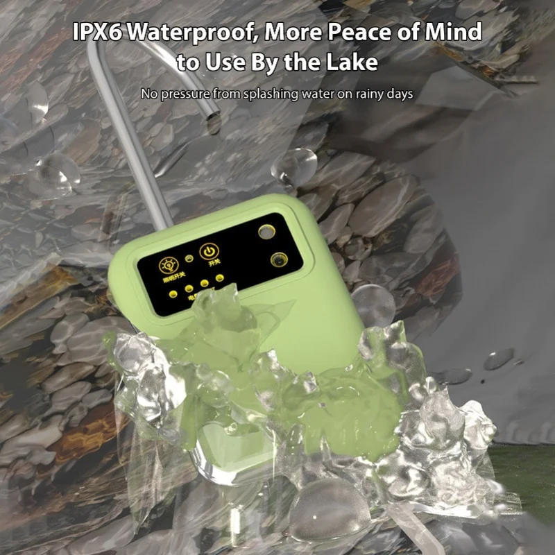 Electric Water Dispenser Pump Smart Infrared Sensor Portable USB Rechargeable Water Pump For Outdoor Fishing Camping