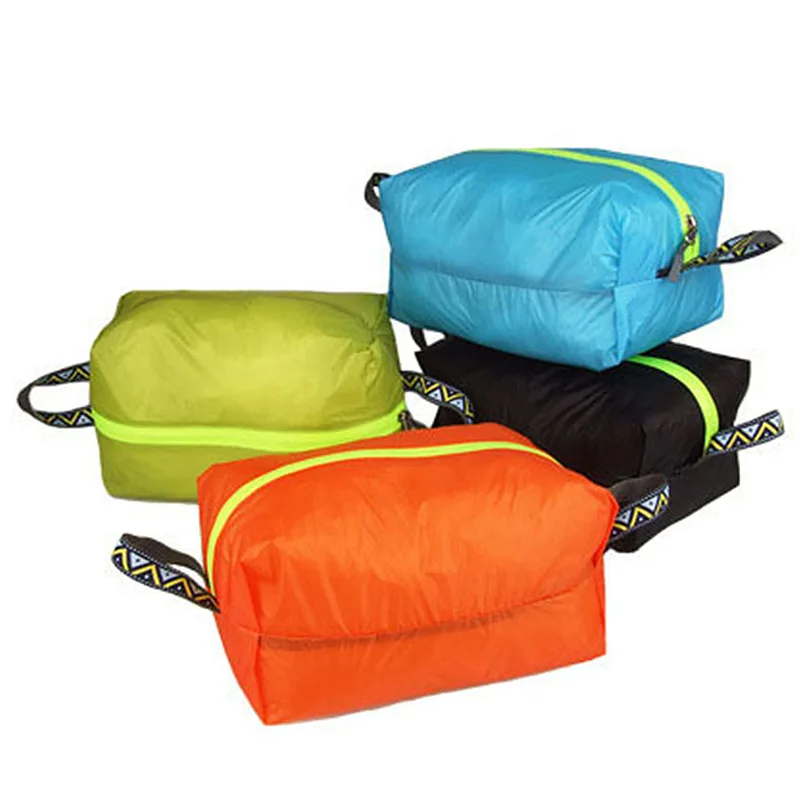 4 Color Available Waterproof Oxford Travel Storage Bag Nylon Portable Organizer Bags Shoe Bag Sorting Pouch