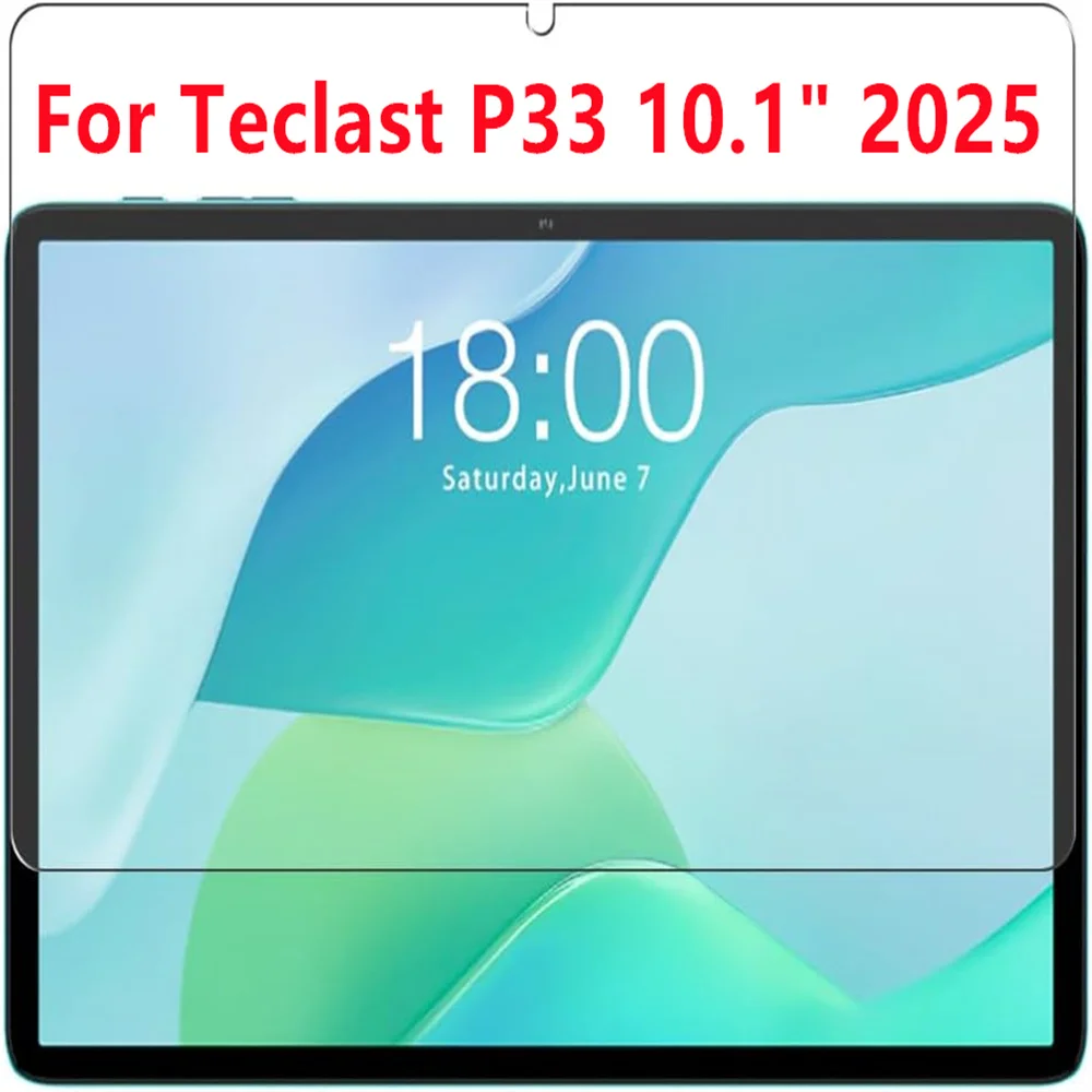 

1 PCS Tablet Tempered Glass Screen Protector For Teclast P33 2025 10.1 Inch Anti-Scratch Bubble Free HD Clear Protective Film