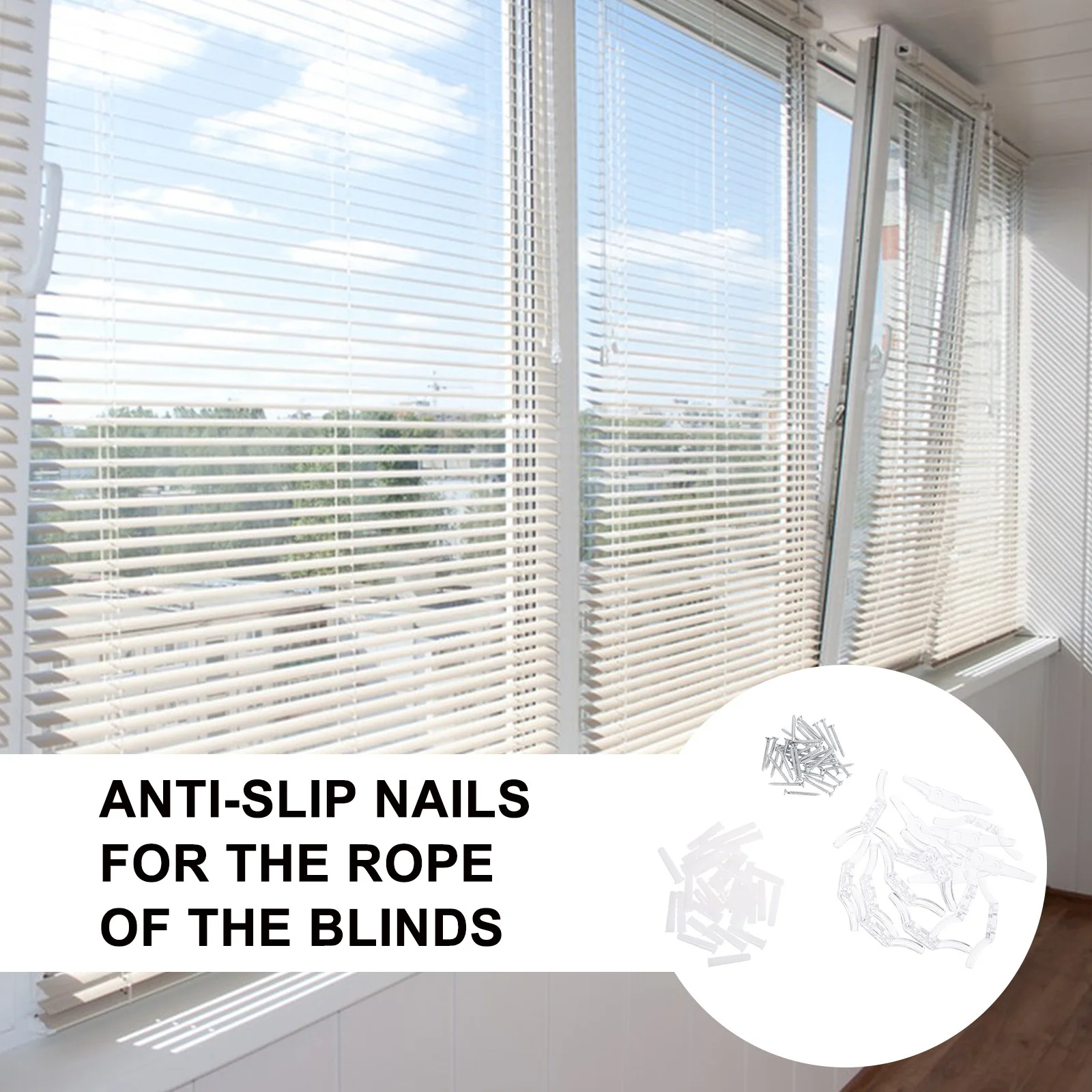 16Pcs Blind Cord Safety Device Cord Cleats Organizer Holders for Window Blinds Roller Shade Accessories Roller Blinds Clips