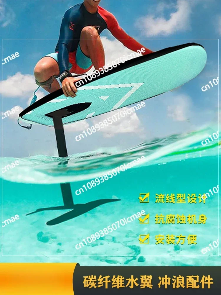 Water Unpowered Hydrofoil Kite Inflatable Surfboard, Wind Wing, Windsurf Board, Thruster Sup, Racing Foot Pedal, Skateboard