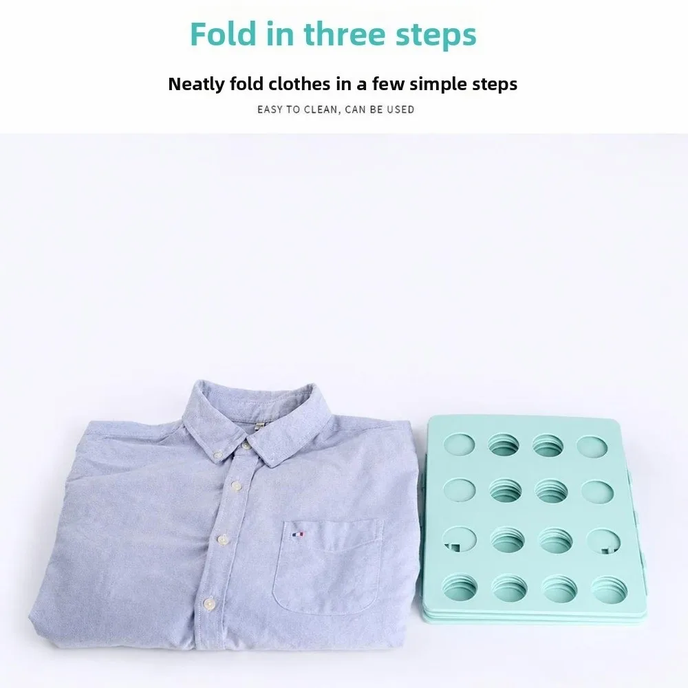 Detacha Lazy Person Shirt Folding Board Durable Practical Plastic Clothes Folder Plastic Easy Fast Foldable Clothes Folder Kids