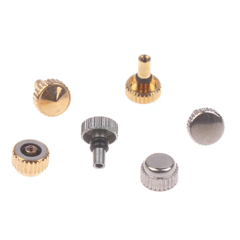 Stainless Steel Watch Head Handle Practical Watch Crown Parts Compatible With 46941 46943 Movement Watch Fittings