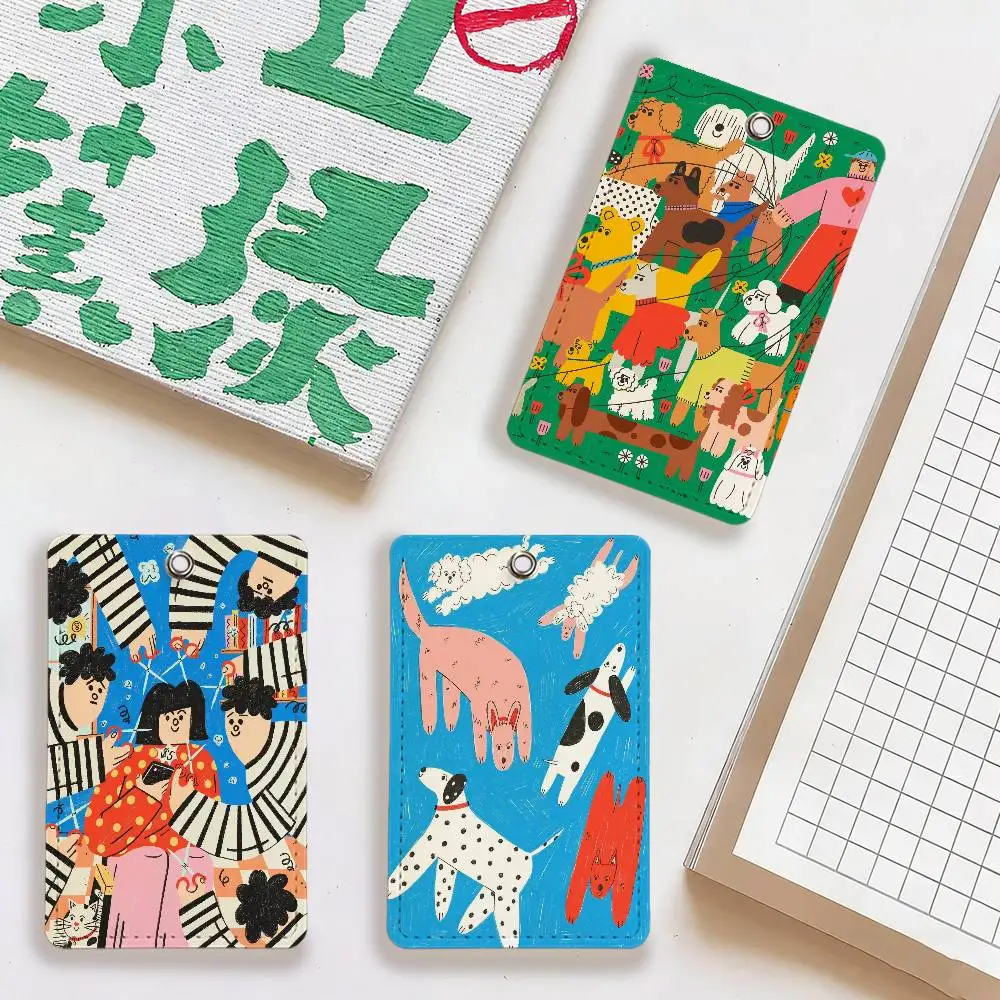 

T-Tess Smith-Roberts art Card Holder Hospital Credentials Accessories Gift