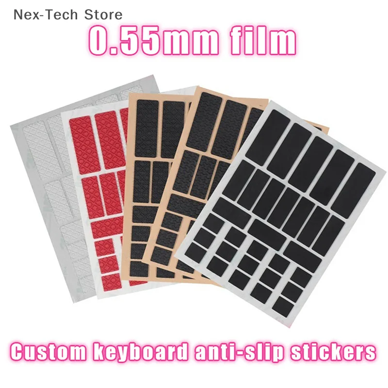 DIY Wireless Gaming Sweat-Proof Mouse Grip Sticker Tape Anti-Slip Style Mouse Sticker Wear-Resistant PC Desktop Laptop