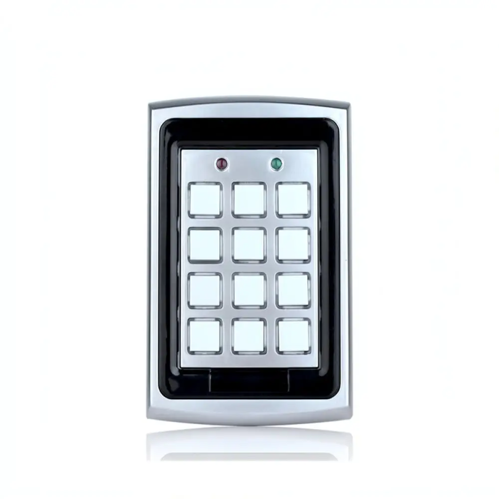 Metal RFID Access Control Reader Keypad 125KHz ID Card Password Door Entry System For Residential Security Use