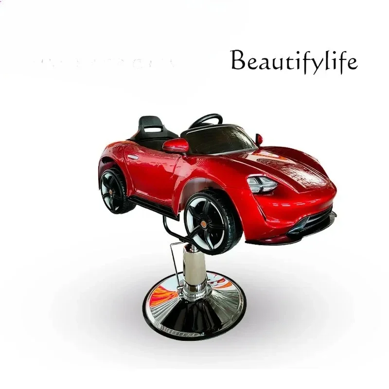 

yj21 Light luxury barber chair barber shop special lifting designer model high-end fashion new model