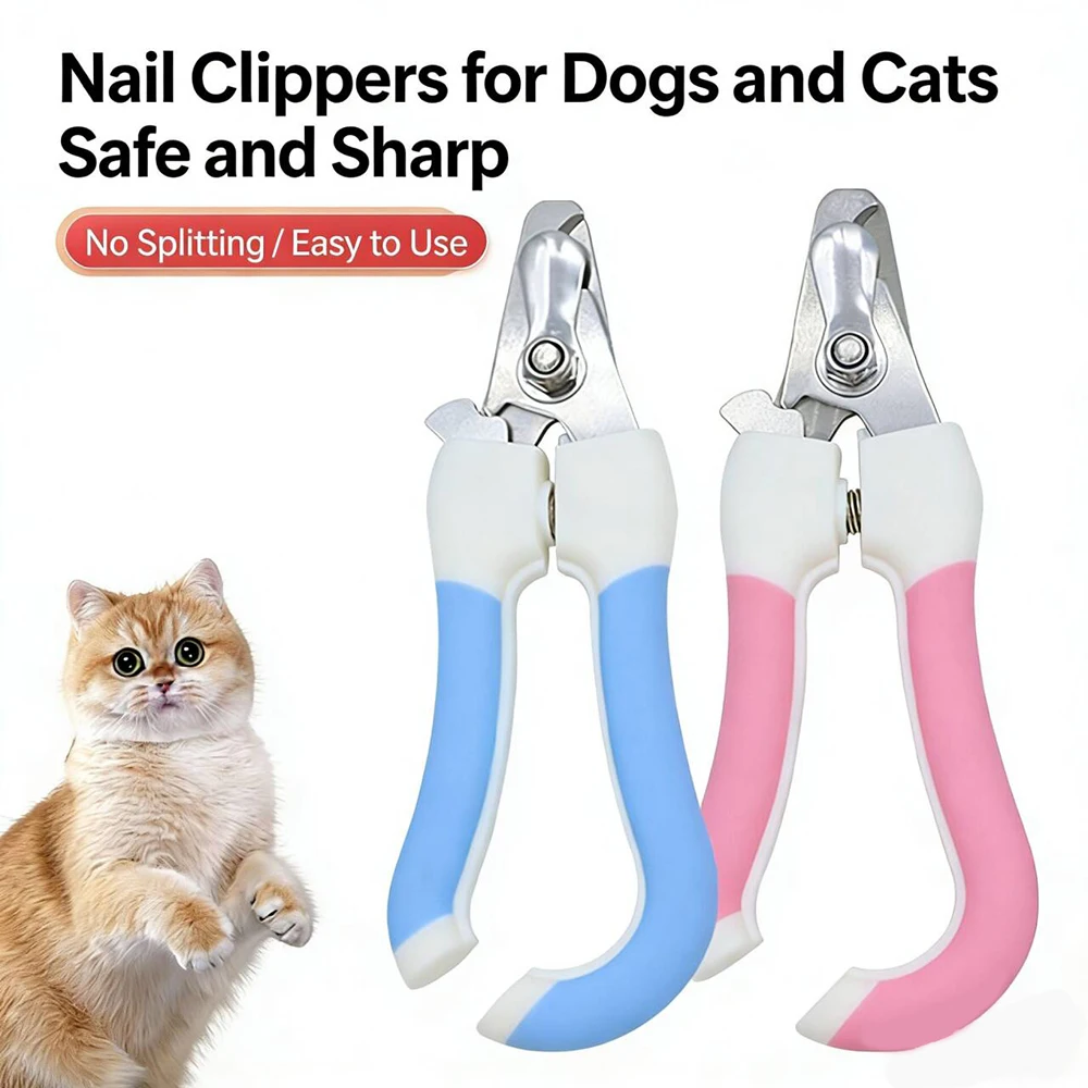 Professioneller Haustier-Nagelknipser für Hunde und Katzen, Arbeitssparender Multifunktionaler Nagelschneider, Tierpflege-Zubehör