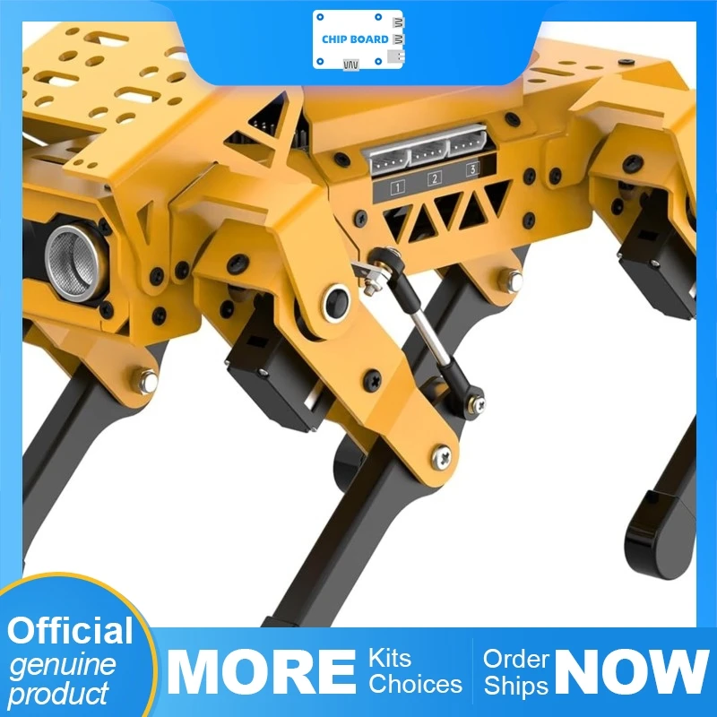

Hiwonder ESP32 AI Quadruped Robot Dog Mechdog: Intelligent Bionic Robotics Kit with Python Visual Programming