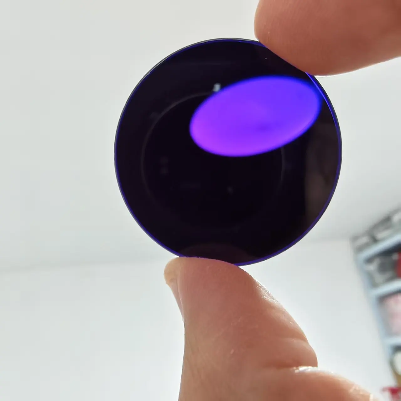 

10 шт., общий размер, диаметр 25 мм и 2 мм, толщина 254 нм, УФ-пропуск, оптический фильтр, стекло ZWB3