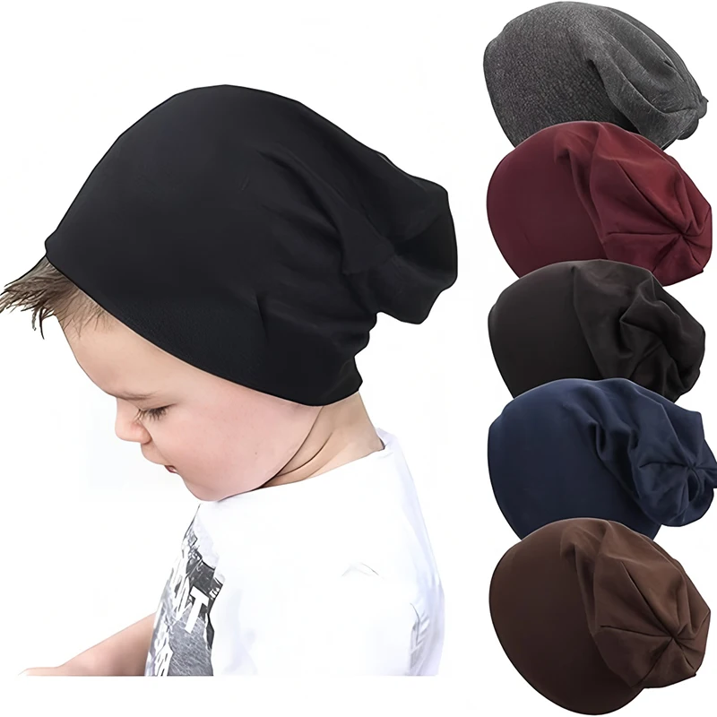 

Unisex Baby Hats for Kids Cotton Skull Caps Soft Cute Knit Cap Baby Toddler Beanie 3 Months - 6 Years Kids Cool Knit Beanie Hats