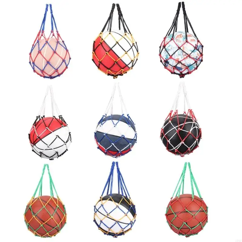 

Football Net Bag Nylon Ball Storage Bag Single Ball Carrying Bag Portable Outdoor Sport Soccer Basketball Volleyball Bag