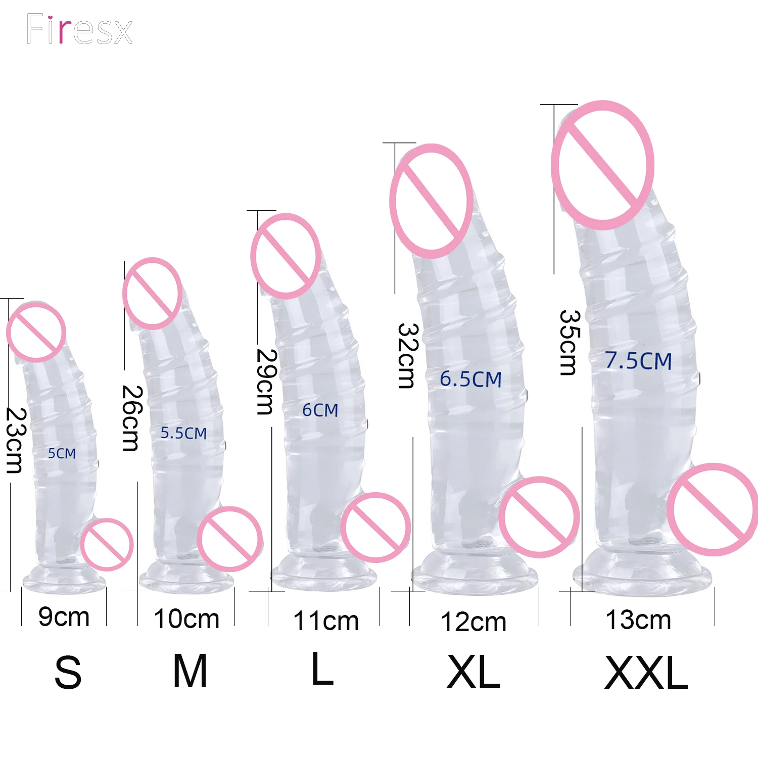 35*7.5cm Realistic Huge Dildos for Women Soft Jelly Big Dildo Suction Cup Crystal Big Penis Anal Butt Plug Sex Toys for Female - AliExpress 35*7.5cm Realistic Huge Dildos for Women Soft Jelly Big Dildo Suction Cup Crystal Big Penis Anal Butt Plug Sex Toys for Female - AliExpress