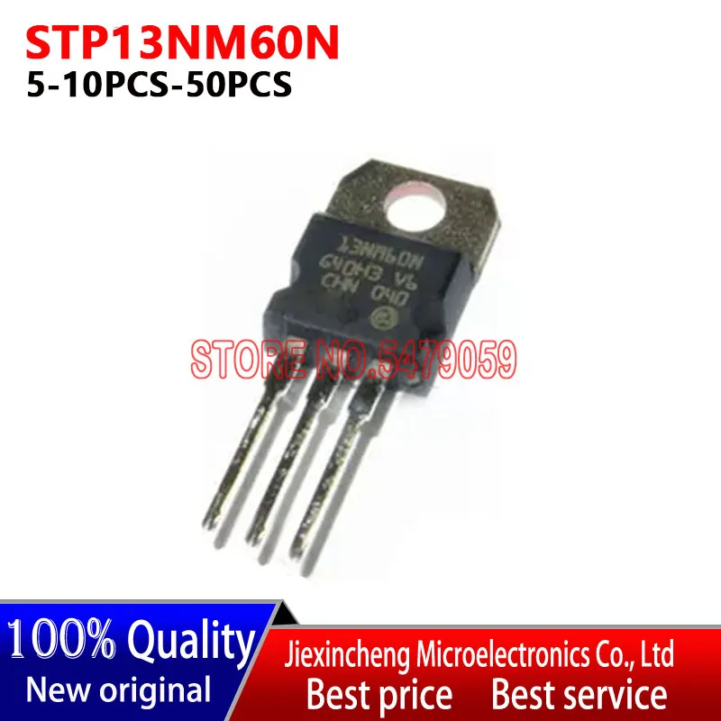 オリジナルのstp13nm60nおよび13nm60n,p13nm60n,to220,13a600v,mosfet,新品