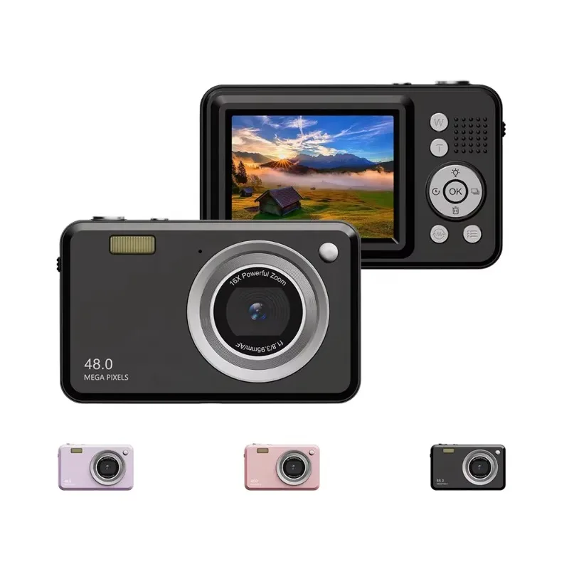 

48MP high definition student photo compact digital camera