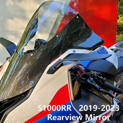 Espejo retrovisor S1000RR para BMW S1000RR, 2019, 2020, 2021, 2022, 2023, Kits de espejo Winglet deportivo, espejos invisibles ajustables