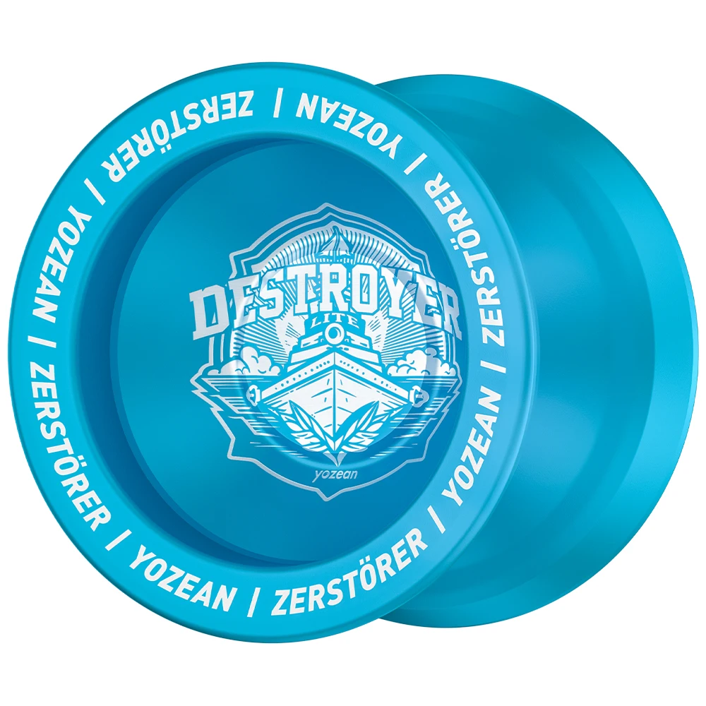 Yozean Yo-Yo toy Professional Unresponsive 6061 aluminum alloy metal yo-yo  for Destroyer LITE competition.